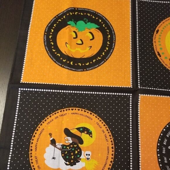 VINTAGE HALLOWEEN BANDANA  - Picture 2 of 7